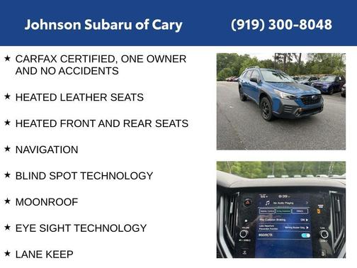 Geyser Blue 2022 Subaru Outback Wilderness