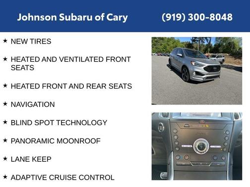 Silver 2020 Ford Edge ST