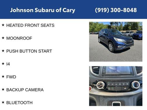 Obsidian Blue Pearl 2015 Honda CR-V EX