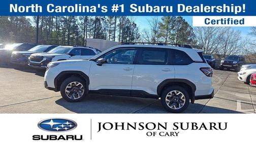 Crystal White Pearl 2026 Subaru Forester Premium