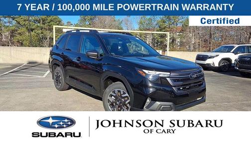 Crystal Black Silica 2026 Subaru Forester Premium