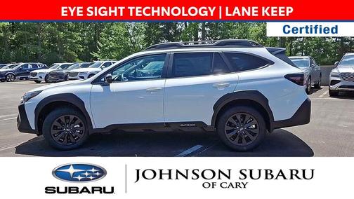 Crystal White Pearl 2025 Subaru Outback Onyx Edition