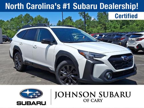 Crystal White Pearl 2025 Subaru Outback Onyx Edition