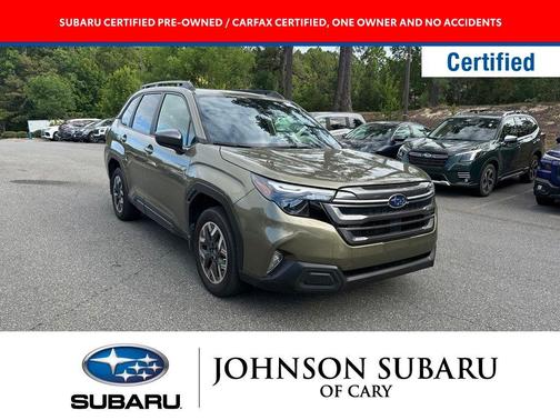 Autumn Green Metallic 2025 Subaru Forester Premium