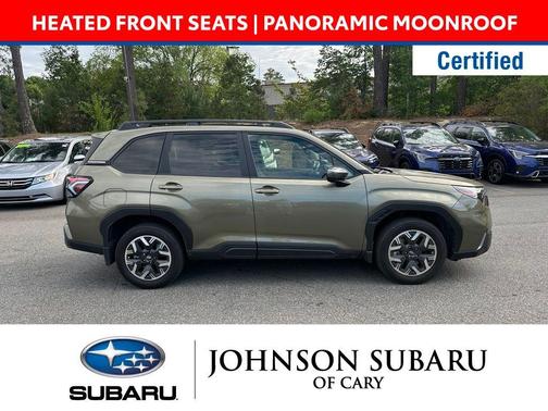 Autumn Green Metallic 2025 Subaru Forester Premium