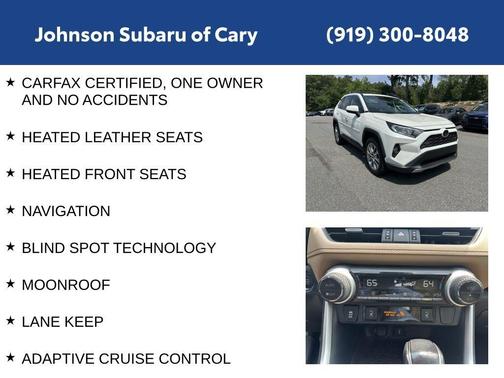 Blizzard Pearl 2020 Toyota RAV4 Limited