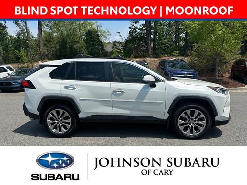 Blizzard Pearl 2020 Toyota RAV4 Limited