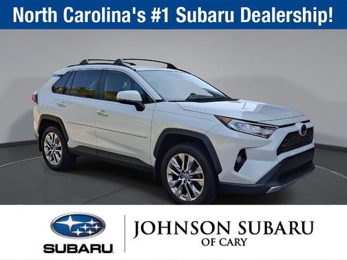 Blizzard Pearl 2020 Toyota RAV4 Limited