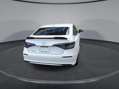 Platinum White Pearl 2025 Honda Civic Hybrid