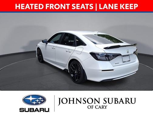 Platinum White Pearl 2025 Honda Civic Hybrid