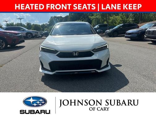 Platinum White Pearl 2025 Honda Civic Hybrid