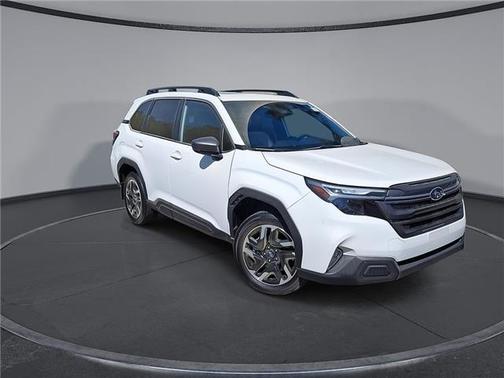 Crystal White Pearl 2026 Subaru Forester Limited