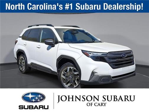 Crystal White Pearl 2026 Subaru Forester Limited