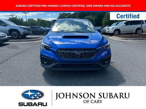 World Rally Blue Pearl 2023 Subaru WRX Premium
