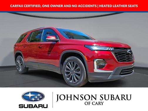 Radiant Red 2023 Chevrolet Traverse RS