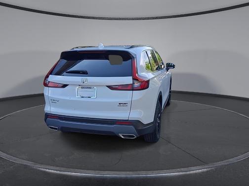 Platinum White Pearl 2025 Honda CR-V Hybrid Sport-L