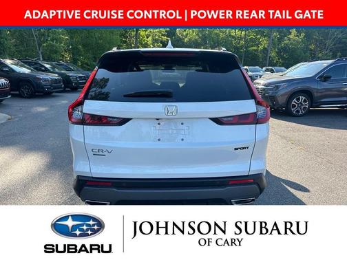 Platinum White Pearl 2025 Honda CR-V Hybrid Sport-L