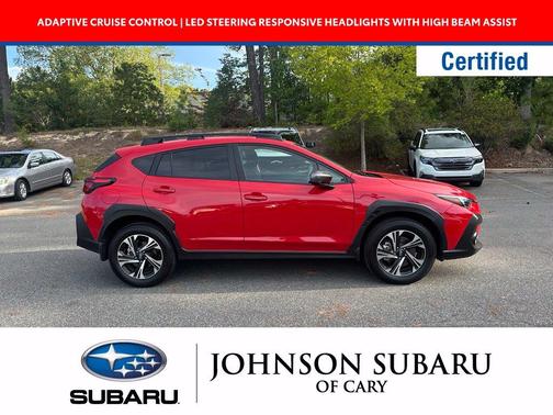 Pure Red 2025 Subaru Crosstrek Premium