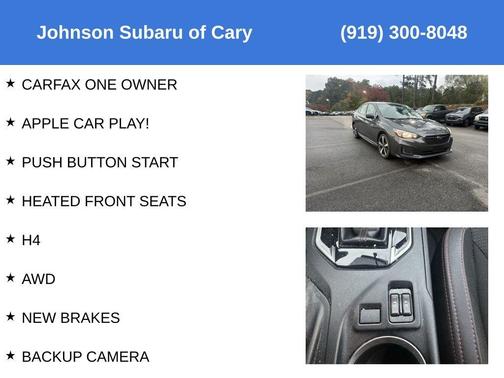 2019 Subaru Impreza 2.0i Sport