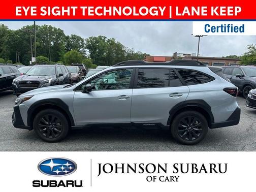 Ice Silver Metallic 2024 Subaru Outback Onyx Edition