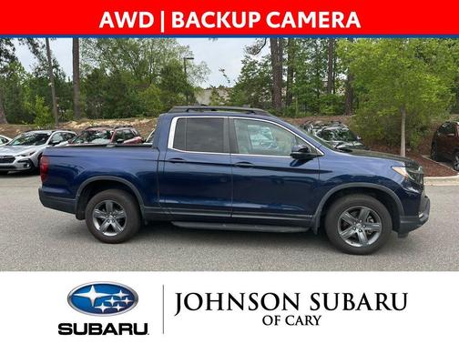 Obsidian Blue Pearl 2022 Honda Ridgeline RTL