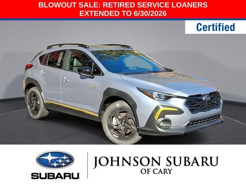 Ice Silver Metallic 2025 Subaru Crosstrek Sport