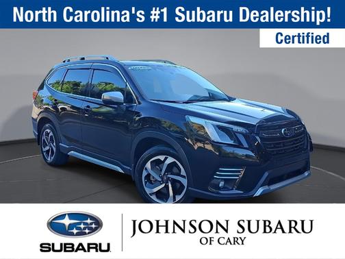 Crystal Black Silica 2024 Subaru Forester Touring