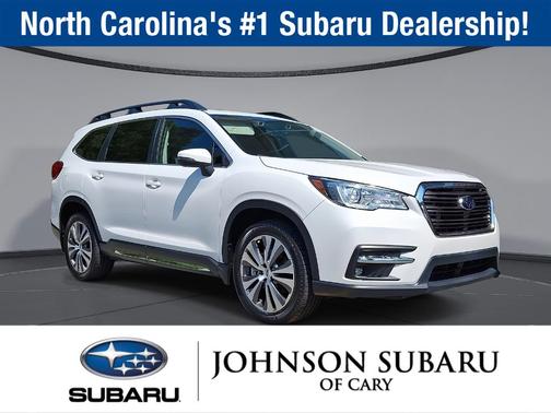Crystal White Pearl 2021 Subaru Ascent Limited 7-Passenger