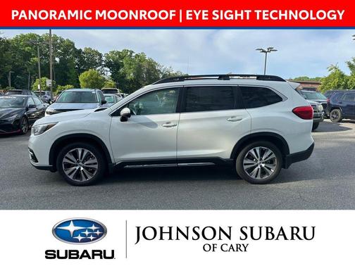 Crystal White Pearl 2021 Subaru Ascent Limited 7-Passenger