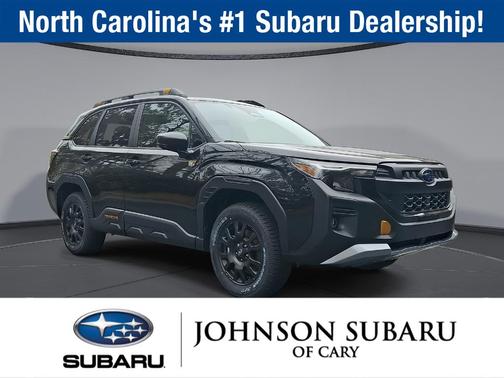 Crystal Black Silica 2026 Subaru Forester Wilderness