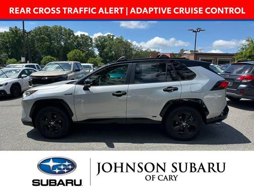 Silver Sky Metallic 2020 Toyota RAV4 Hybrid XSE