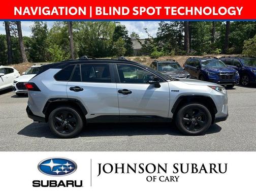 Silver Sky Metallic 2020 Toyota RAV4 Hybrid XSE