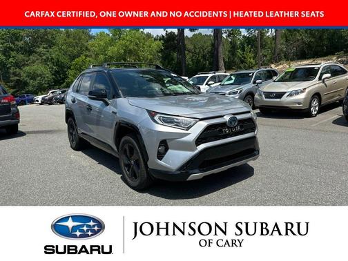 Silver Sky Metallic 2020 Toyota RAV4 Hybrid XSE