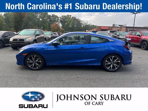Aegean Blue Metallic 2017 Honda Civic Si