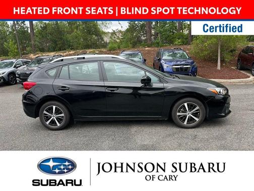 Crystal Black Silica 2023 Subaru Impreza Premium