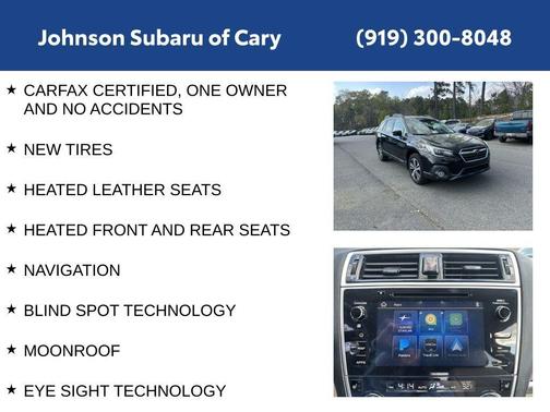 Crystal Black Silica 2019 Subaru Outback 2.5i Limited