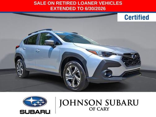 Ice Silver Metallic 2026 Subaru Crosstrek Premium