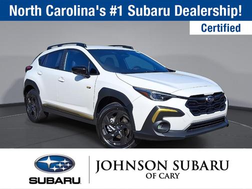 Crystal White Pearl 2025 Subaru Crosstrek Sport