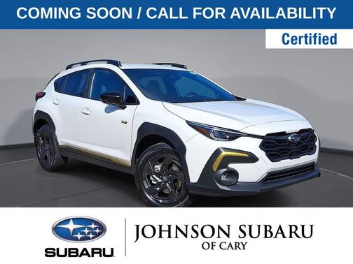 Crystal White Pearl 2025 Subaru Crosstrek Sport