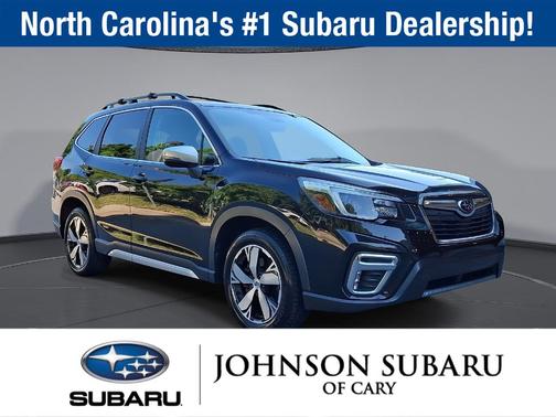 Crystal Black Silica 2021 Subaru Forester Touring