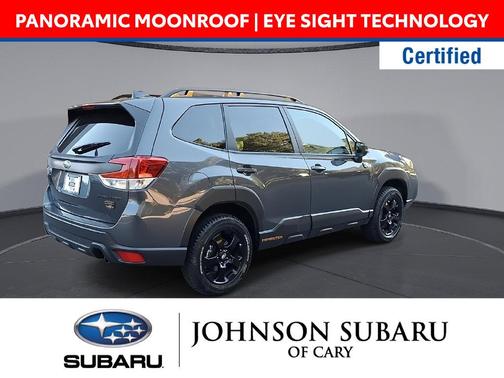 Gray Metallic 2024 Subaru Forester Wilderness