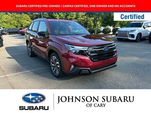 Crimson Red Pearl 2025 Subaru Forester Touring