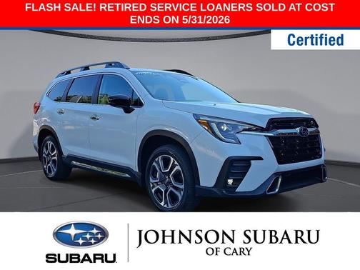 Crystal White Pearl 2026 Subaru Ascent Touring