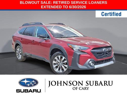 Crimson Red Pearl 2025 Subaru Outback Limited