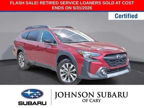 Crimson Red Pearl 2025 Subaru Outback Limited