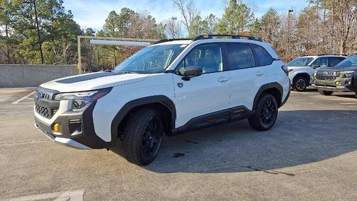 Crystal White Pearl 2026 Subaru Forester Wilderness