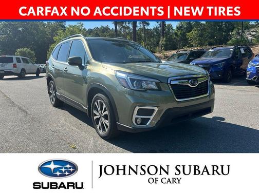 Jasper Green Metallic 2019 Subaru Forester Limited