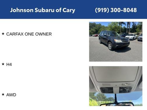 Dark Gray Metallic 2011 Subaru Forester 2.5X