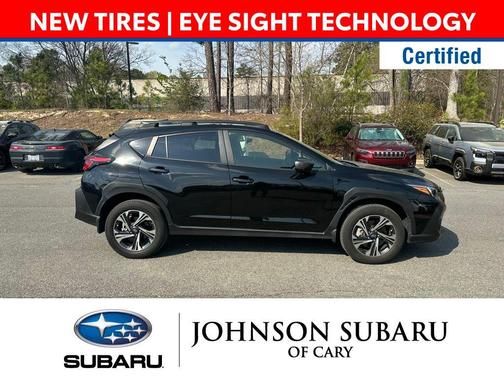 Crystal Black Silica 2024 Subaru Crosstrek Premium