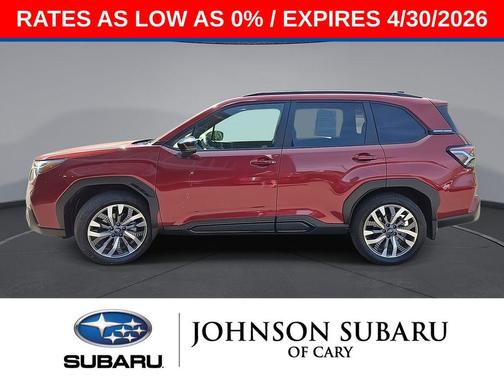Crimson Red Pearl 2025 Subaru Forester Touring